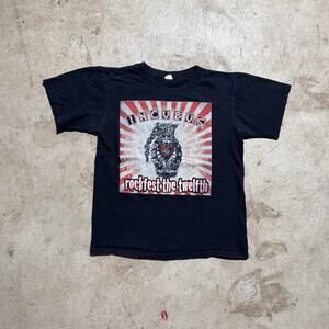 Y2K Black Incubus Band Tee Graphic T-Shirt